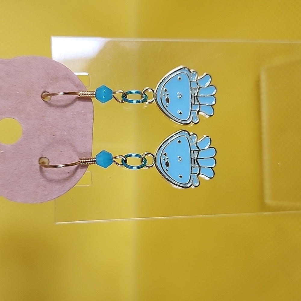 Jelly fish earrings